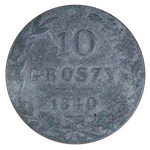 10 groszy 1840, Kingdom of Poland under Russian annexation, 1815-1850