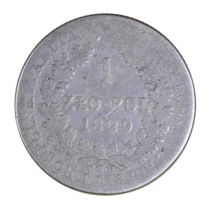 1 zloty 1829, Kingdom of Poland under the Russian partition, 1815-1850