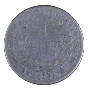 1 zloty 1830, Kingdom of Poland under Russian annexation, 1815-1850