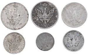 Set of 6 fenigs - German occupation authorities - Kingdom of Poland