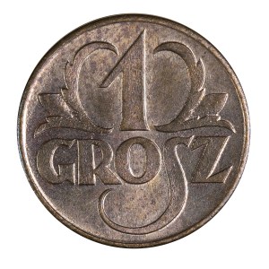 1 penny 1923, Second Republic of Poland 1923-1929