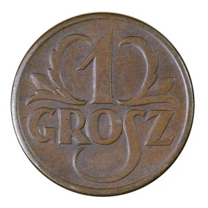 1 penny 1927, Second Polish Republic 1923-1929