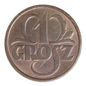 1 penny 1930, Second Republic of Poland 1923-1929