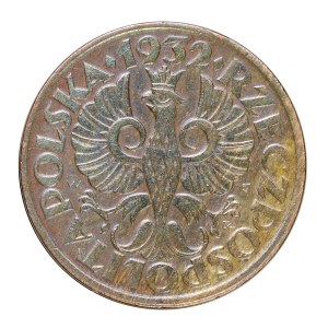 1 penny 1932, Second Polish Republic 1923-1929
