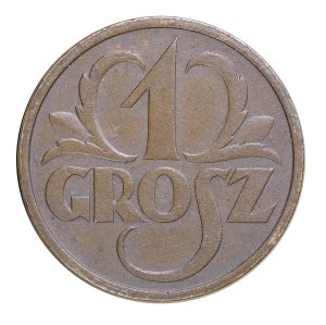 1 penny 1933, Second Polish Republic 1923-1929