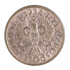 1 penny 1934 Second Polish Republic 1923-1929