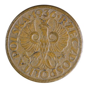 1 penny 1936, Second Polish Republic 1923-1929