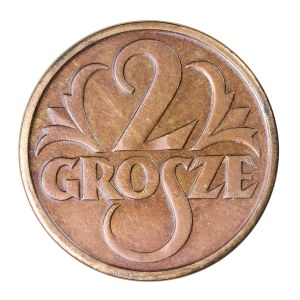 2 pennies 1928, Second Republic of Poland 1923-1929