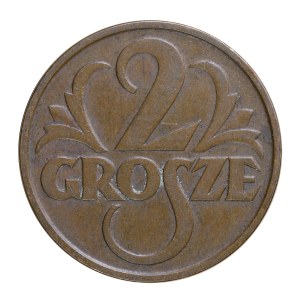 2 pennies 1933, Second Polish Republic 1923-1929