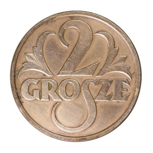 2 pennies 1935, Second Polish Republic 1923-1929