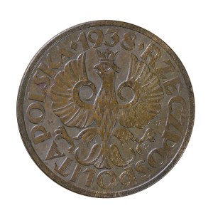 2 pennies 1938, Second Polish Republic 1923-1929