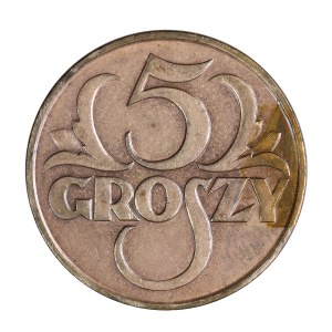 5 pennies 1931, Second Republic of Poland 1923-1929