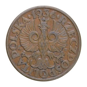 5 groszy 1936 r., II Rzeczpospolita Polska 1923-1929