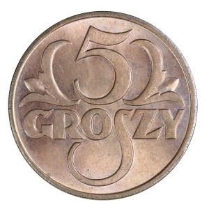 5 pennies 1939, Second Polish Republic 1923-1929