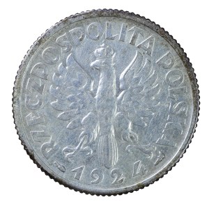 1 złoty 1924 r., II Rzeczpospolita Polska 1923-1929