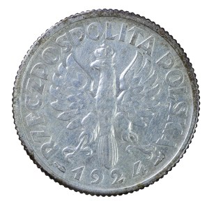 1 zloty 1924, Second Polish Republic 1923-1929