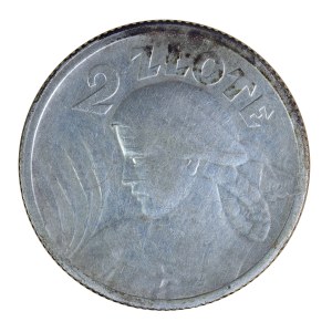 2 gold 1924, horn - torch, Second Polish Republic 1923-1929