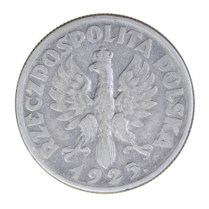 2 zloty 1925. - dot, Second Republic of Poland 1923-1929