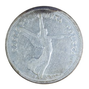 5 złotych 1928 r., bez znaku, Nike, II Rzeczpospolita Polska 1923-1929