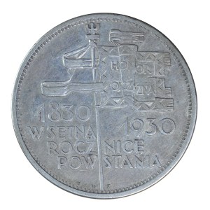 5 gold 1930, banner, Second Republic of Poland 1923-1929