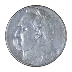 5 gold 1934, shooting eagle, Pilsudski, Second Polish Republic 1923-1929