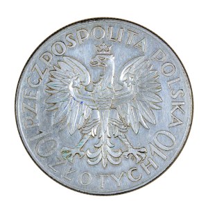 10 gold 1933, Traugutt, Second Polish Republic 1923-1929