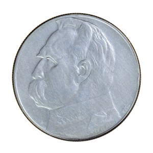 10 gold 1934, Pilsudski, shooting eagle, Second Polish Republic 1923-1929