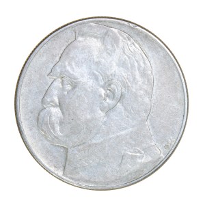 10 gold 1934, Pilsudski, shooting eagle, Second Polish Republic 1923-1929