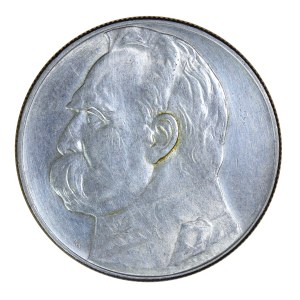 10 gold 1935, Pilsudski, Second Polish Republic 1923-1929