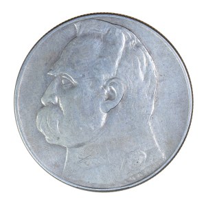 10 gold 1935, Pilsudski, Second Polish Republic 1923-1929