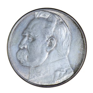 10 gold 1937, Pilsudski, Second Polish Republic 1923-1929