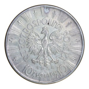 10 złotych 1938 r., Piłsudski, II Rzeczpospolita Polska 1923-1929