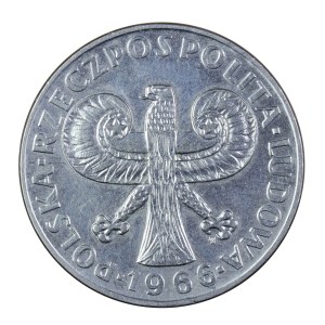 10 zloty 1966, small column, PRL, circulation coin