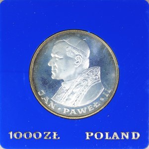 1000 zloty 1983 John Paul II collector coin