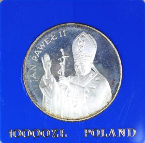 10,000 gold 1987 John Paul II collector coin