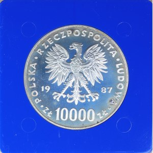 10 000 złotych 1987 r., Jan Paweł II, moneta kolekcjonerska