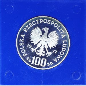 100 złotych 1977 r., Henryk Sienkiewicz, moneta kolekcjonerska