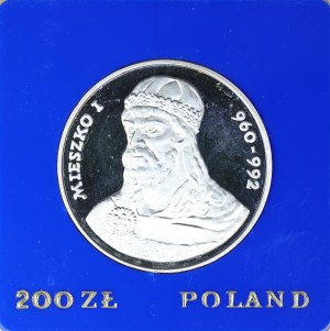 200 gold 1979, Mieszko I, collector coin