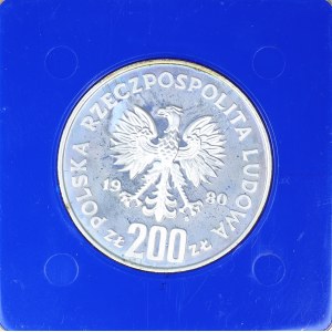 200 złotych 1980 r., Lake Placid,moneta kolekcjonerska