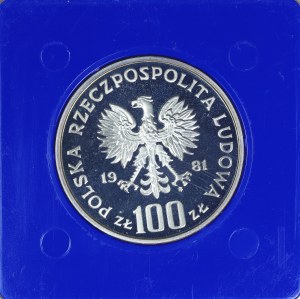 100 gold 1981, Wladyslaw Sikorski, collector coin