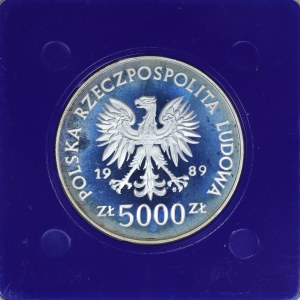 5000 zloty 1989, Torun, collector coin