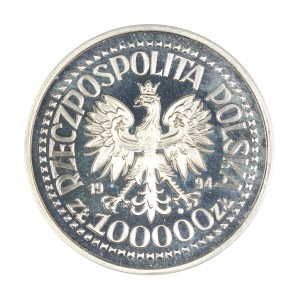 PLN 100,000 1994, 50th anniversary of the Warsaw Uprising