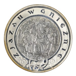 10 złotych 2000 r., zjazd w Gnieźnie