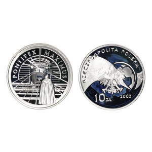 Zestaw 2 szt. 10 złotych 2002 r.