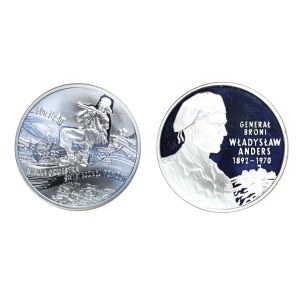 Zestaw 2 szt. 10 złotych 2002 i 2003 r.