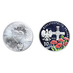 Zestaw 2 szt. 10 złotych 2002 i 2003 r.