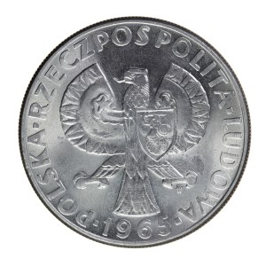 10 złotych 1965 r., 700 lat Warszawy - próba