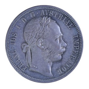 Floren 1879, Austria, Franz Joseph I