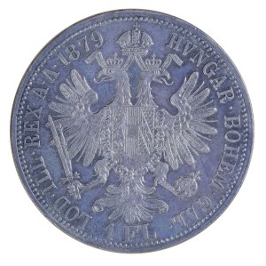 Floren 1879, Austria, Franz Joseph I