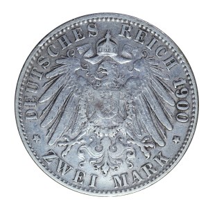2 marks 1900, Baden